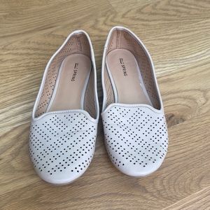 Call it Spring Mesh Nude Flat - Size 10